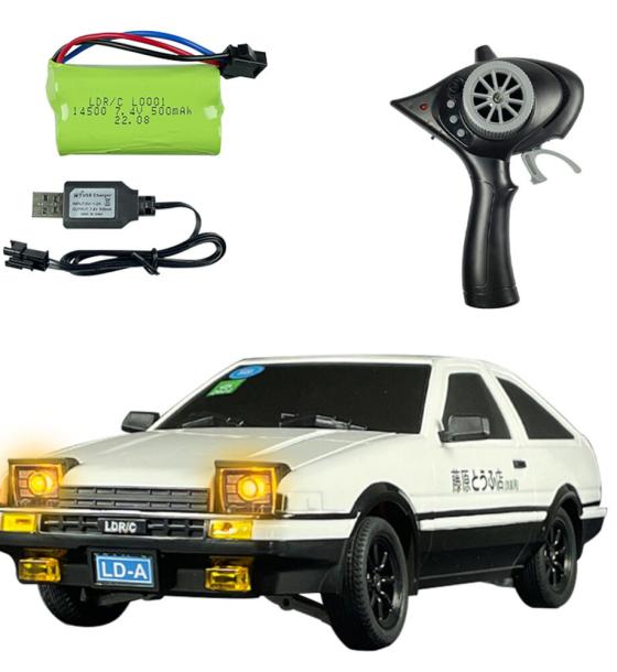 LDRC LD-A86 RTR 1/18 2.4G RWD RC Car Drift VehiclesLED Lights Full Proportional Controlled Models Toys