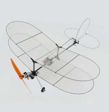 TY Model Black Flyer V2 Carbon Fiber Film RC Airplane With Power System