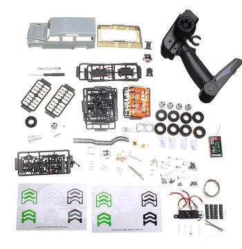 Orlandoo OH32A03 1/32 DIY Kit Unpainted RC Car Vehicles with Motor Servo Transmitter